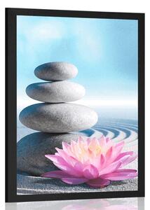 Poster pietre wellness