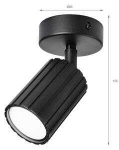 Brilagi - Spot aplicat CRISPINA 1xGU10/10W/230V negru
