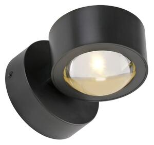 Schöner Wohnen 19331-18 - Aplică LED de perete CHIA 2xLED/2W/230V neagră
