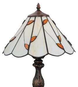 Brilagi - Lampă de masă Tiffany FOLIA din vitralii 1xE27/60W/230V