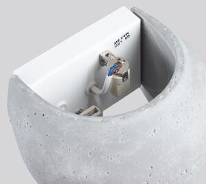 Sollux SL.1362 - Aplica de perete GLOBE 2xG9/8W/230V beton/gri