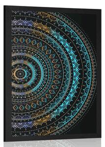 Poster Mandala cu model de soare