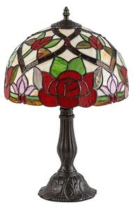 Brilagi - Lampă de masă Tiffany cu vitralii GARLAN 1xE27/40W/230V
