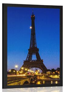 Poster Turnul Eiffel în noapte
