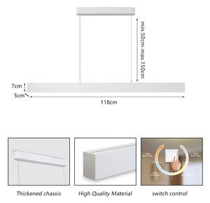Lustră LED pe cablu Brilagi SLEEKLINE LED/40W/230V 3000/4500/6000K alb