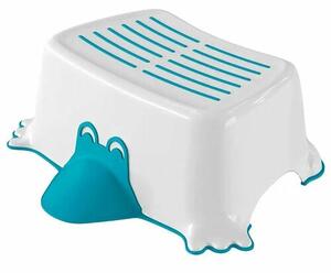 AQUALINE 366412 Treaptă de baie antiderapantăpentru copii Duck, albastră