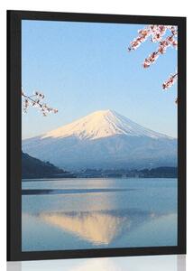 Poster vedere din lac la Fuji