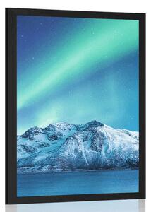 Poster aurora polară arctică