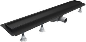 Schedpol Base-Low rigolă duș 70 cm negru OLP70/CST-LOW