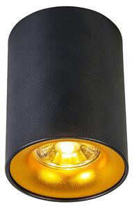 Spot inteligent negru cu auriu incl. Sursă de lumină GU10 WiFi - Ronda