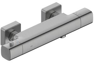 KFA Armatura Malaga Gun Metal Grey baterie de duș perete cu termostat grafit 5756-010-61