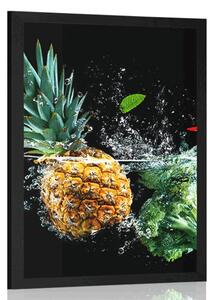 Poster fructe și legume organice
