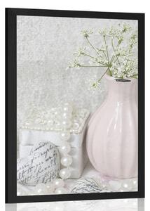 Poster natură moartă Shabby Chic de lux