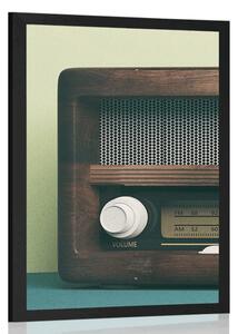 Poster retro radio