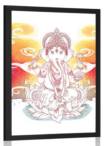 Poster Ganesha hinduistic