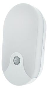 Aplica LED de exterior cu senzor de mișcare, 18W/230V, IP44, alb