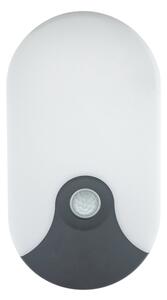 Aplica de exterior LED cu senzor de mișcare, 18W/230V, IP44, antracit
