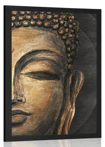 Poster chipul lui Buddha