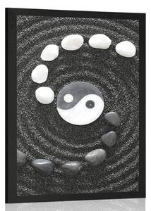 Poster Yin și Yang armonios