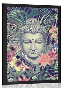 Poster Buddha pe fundal exotic