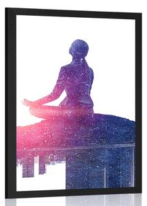 Poster meditația femeii