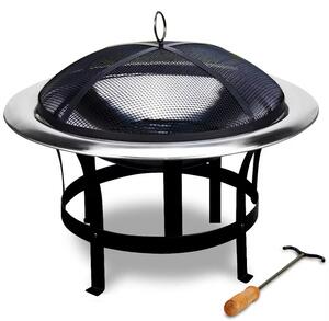 Deuba Semineu din otel inoxidabil Ø75cm