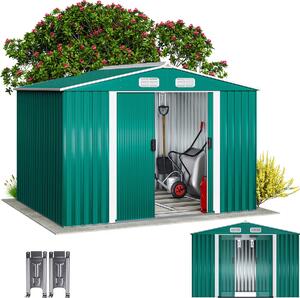 Deuba Căsuță de grădină Z3 257x205x177,5 cm - verde