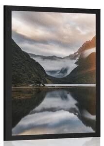Poster Milford Sound la răsăritul soarelui