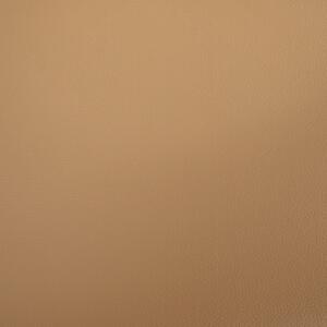 Scaun DERYA, maro, piele ecologica/metal, 53x57x79 cm