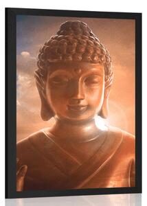 Poster Buddha printre nori