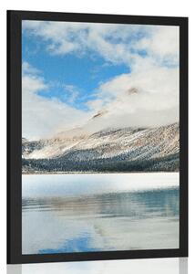 Poster lac de munte frumos