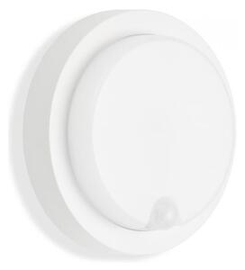 Telefunken - Aplica de exterior cu senzor LED/12W/230V IP44 albă