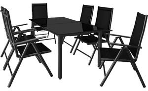 Deuba Set din aluminiu Alu 1+6 - antracit