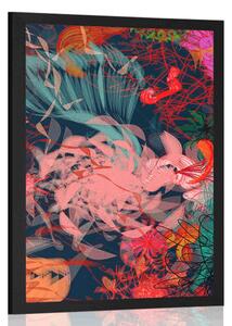 Poster flori abstracte