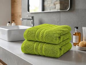 Prosop CONFORT 50 x 100 cm verde deschis, 100% bumbac