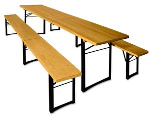 Deuba Set suport bere 220 cm - pliabil