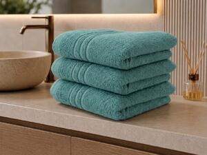 Prosop de baie CLASSIC COLOR 70 x 140 cm petrol, 100% bumbac