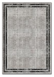 Covor, 160x230 cm, forma dreptunghiulara, poliester, bej/negru, ASR CR