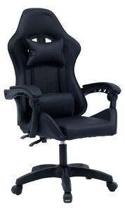 Scaun de gaming William piele ecologica negru