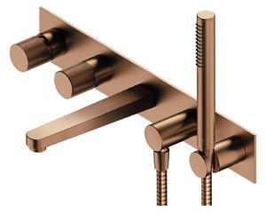 Omnires Contour baterie cadă-duș ascuns cupru CT8037/1CPB