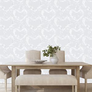Tapet inimă populară în design gri