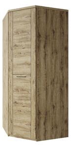 Dulap DOORSET, stejar navarra, PAL, cu o usa, 95x58x210 cm