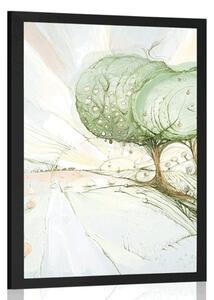 Poster natura abstractă