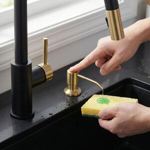 Dispenser chuveta pentru detergent Rea LON Brush Gold