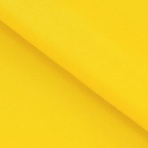 Goldea țesătură decorativă loneta - galben închis 140 cm