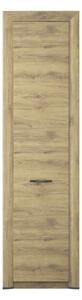 Dulap SAPORI, stejar navarra, PAL laminat, cu o usa, 60x36x217 cm