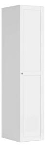 Dulap FLEX, alb, PAL, cu o usa, 50x66x240 cm