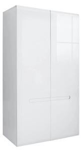 Dulap AZTECA TRIO, alb, PAL, 105x57x193 cm