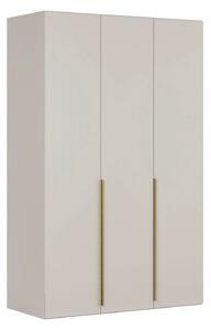 Dulap FLEX, casmir/auriu, PAL, cu 3 usi, 150x66x240 cm
