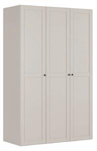 Dulap FLEX, casmir/negru, PAL, cu 3 usi, 150x66x240 cm